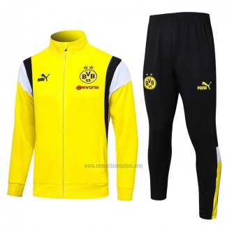 Chandal de Chaqueta del Borussia Dortmund 2023-2024 Amarillo