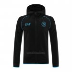 Chaqueta con Capucha del Napoli 2023-2024 Negro