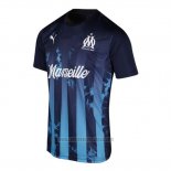 Tailandia Camiseta Olympique Marsella Influence 2019 Azul
