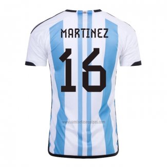 Camiseta Argentina Jugador Martinez Primera 2022