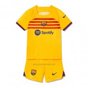 Camiseta Barcelona Cuarto Nino 2022-2023