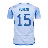 Camiseta Espana Jugador Yeremi Segunda 2022