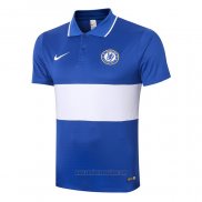 Camiseta Polo del Chelsea 2020-2021 Azul