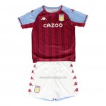 Camiseta Aston Villa Primera Nino 2021-2022