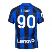 Camiseta Inter Milan Jugador Lukaku Primera 2022-2023