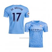 Camiseta Manchester City Jugador De Bruyne Primera 2020-2021
