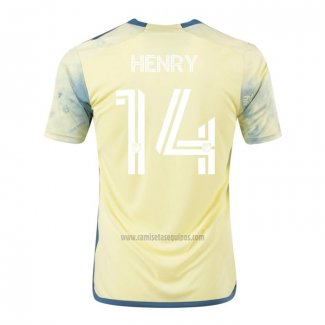 Camiseta New York Red Bulls Jugador Henry Primera 2023-2024