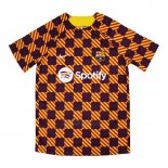 Camiseta Pre Partido del Barcelona 2022 Amarillo