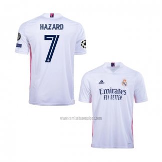 Camiseta Real Madrid Jugador Hazard Primera 2020-2021