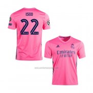 Camiseta Real Madrid Jugador Isco Segunda 2020-2021