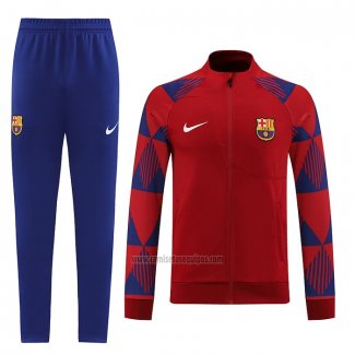 Chandal de Chaqueta del Barcelona 2022-2023 Rojo