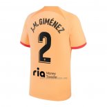 Camiseta Atletico Madrid Jugador J.M.Gimenez Tercera 2022-2023