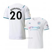 Camiseta Manchester City Jugador Bernardo Segunda 2021-2022