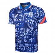 Camiseta Polo del Chelsea 2021-2022 Azul
