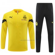 Chandal de Sudadera del Borussia Dortmund 2022-2023 Amarillo