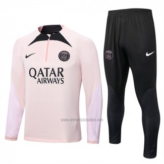 Chandal de Sudadera del Paris Saint-Germain 2022-2023 Rosa