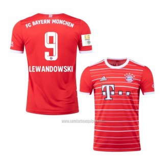 Camiseta Bayern Munich Jugador Lewandowski Primera 2022-2023