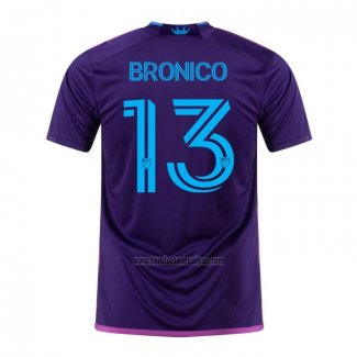 Camiseta Charlotte FC Jugador Bronico Segunda 2023-2024