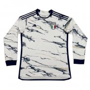 Camiseta Italia Segunda Manga Larga 2023-2024