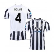 Camiseta Juventus Jugador De Ligt Primera 2021-2022