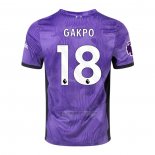 Camiseta Liverpool Jugador Gakpo Tercera 2023-2024