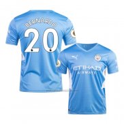 Camiseta Manchester City Jugador Bernardo Primera 2021-2022