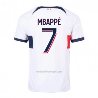 Camiseta Paris Saint-Germain Jugador Mbappe Segunda 2023-2024