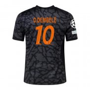 Camiseta Paris Saint-Germain Jugador O.Dembele Tercera 2023-2024