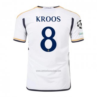 Camiseta Real Madrid Jugador Kroos Primera 2023-2024