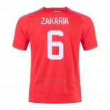 Camiseta Suiza Jugador Zakaria Primera 2022