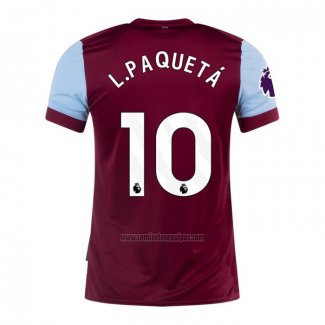 Camiseta West Ham Jugador L.Paqueta Primera 2023-2024