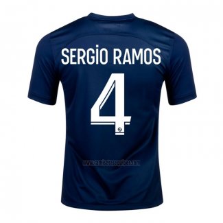 Camiseta Paris Saint-Germain Jugador Sergio Ramos Primera 2022-2023