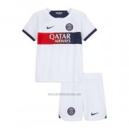 Camiseta Paris Saint-Germain Segunda Nino 2023-2024