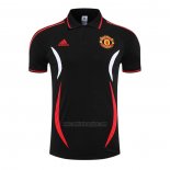 Camiseta Polo del Manchester United 2022-2023 Negro