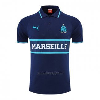 Camiseta Polo del Olympique Marsella 2022-2023 Azul Marino