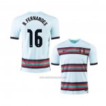 Camiseta Portugal Jugador B.Fernandes Segunda 2020-2021