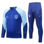 Chandal de Sudadera del Atletico Madrid 2022-2023 Azul