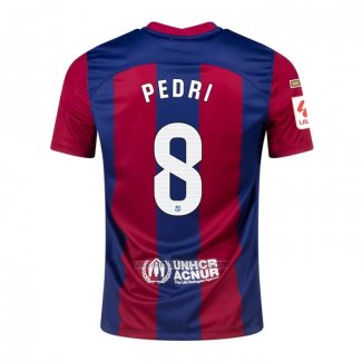 Camiseta Barcelona Jugador Pedri Primera 2023-2024