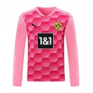 Camiseta Borussia Dortmund Portero Manga Larga 2020-2021 Rosa