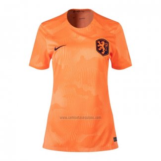 Camiseta Paises Bajos Primera Mujer 2023