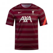 Camiseta Pre Partido del Liverpool 2022 Rojo