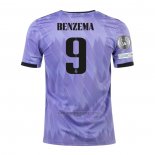 Camiseta Real Madrid Jugador Benzema Segunda 2022-2023