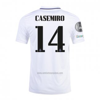 Camiseta Real Madrid Jugador Casemiro Primera 2022-2023