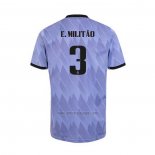 Camiseta Real Madrid Jugador E.Militao Segunda 2022-2023