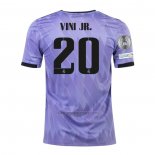 Camiseta Real Madrid Jugador Vini JR. Segunda 2022-2023
