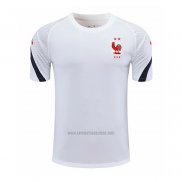 Camiseta de Entrenamiento Francia 2020-2021 Blanco