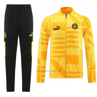 Chandal de Chaqueta del Manchester City 2022-2023 Naranja