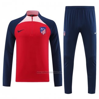 Chandal de Sudadera del Atletico Madrid 2023-2024 Rojo