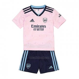 Camiseta Arsenal Tercera Nino 2022-2023