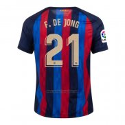 Camiseta Barcelona Jugador F.De Jong Primera 2020-2021